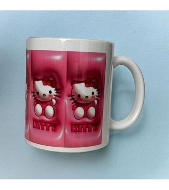 Heg Store Hello Kitty Desenli 3D Baskılı Kupa