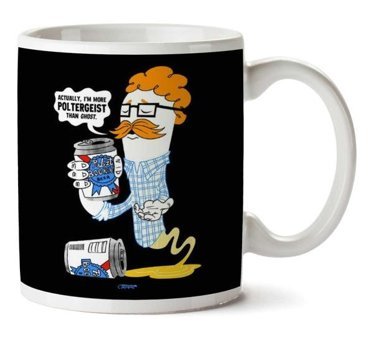Art Hediye Hipster Ghost İki Tarafı Baskılı Kupa Bardak