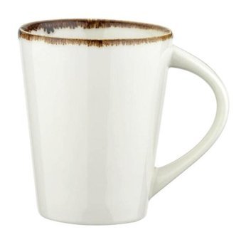 Kütahya Porselen Atlantis 2 'Li Mug Bardak Krem-Mavi