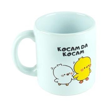 Erzi Karım Kocam Desenli Kupa Bardak Seramik 2'Li Set 300 ml
