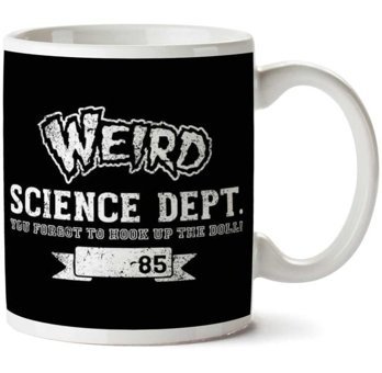 Art Hediye Weird Science Dept İki Tarafı Baskılı Kupa Bardak