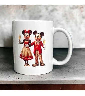 Heg Store Mickey/Minnie Mouse Baskılı Kupa