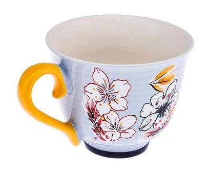 Emsan Jasmine New Bone Kupa 435 ml Mavi