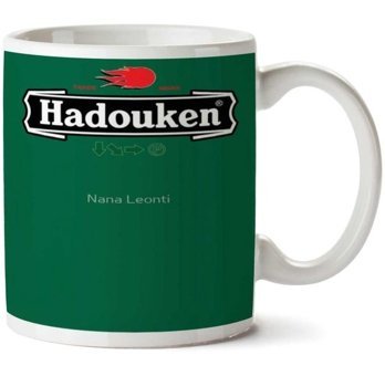 Art Hediye Brewhouse Hadouken İki Tarafı Baskılı Kupa Bardak