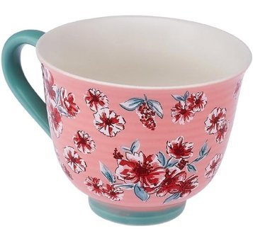 Emsan Blossom New Bone Kupa 435 ml Pembe