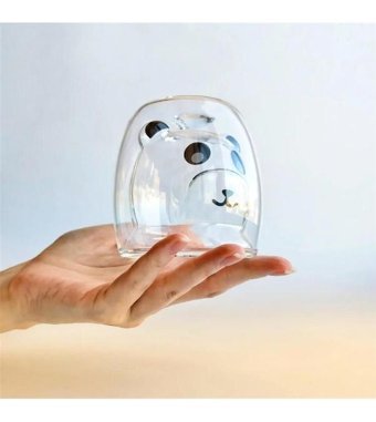 Piraye Gift Çift Cidarlı Panda Bardak