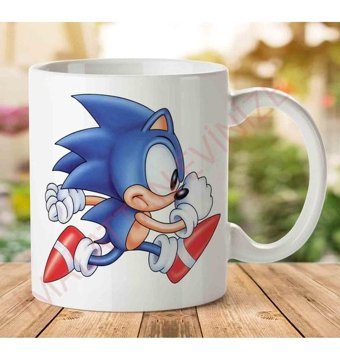 Art Hediye A2565 Sonic İki Tarafı Baskılı Kupa Bardak