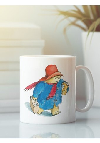 Baskıtech Beyaz Kupa Bardak Paddington