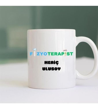 Çılgıntrend Fizyoterapiste Hediye İsme Özel Kupa Bardak