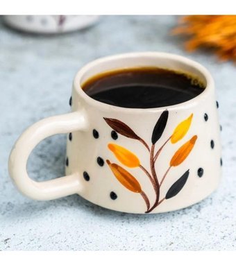 İlbay Çini Takı İlbay Klasik Seramik Kupa Mug Bozkır