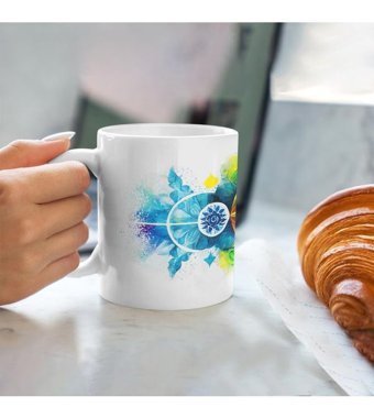Kreatif Kupa Kişiye Özel Kupa, Çakra Temalı