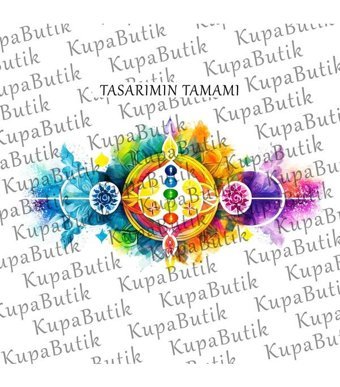 Kreatif Kupa Kişiye Özel Kupa, Çakra Temalı