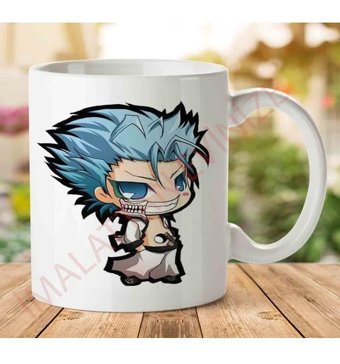 Art Hediye Chibi-Png-Picture İki Tarafı Baskılı Kupa Bardak