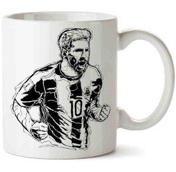 Art Hediye Lionel Messi İki Tarafı Baskılı Kupa Bardak