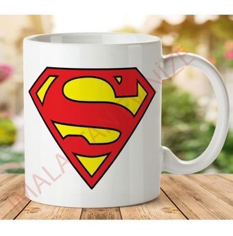 Art Hediye 1-435 Superman İki Tarafı Baskılı Kupa Bardak