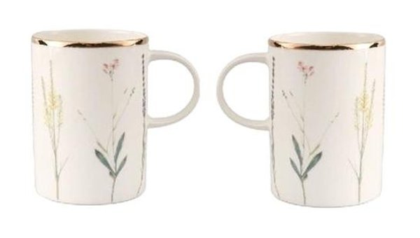 Porland Botanical Desen10 2'Li Kupa 340 Cc