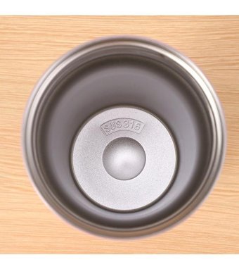 Luckystar 316 Paslanmaz Çelik Sekizgen Kahve Kupası-Yeşil