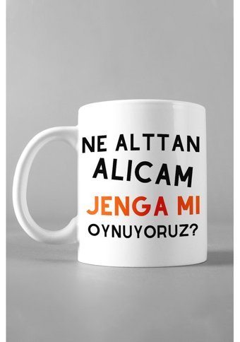 Hediyexpres Ne Alttan Alıcam Jenga Mı Oynuyoruz Kupa Bardak