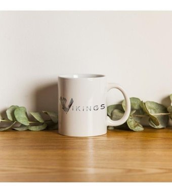 Qoeuyl Boutique Vikings No:3 Baskılı Kupa Bardak