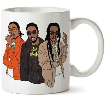 Art Hediye Migos 2 İki Tarafı Baskılı Kupa Bardak