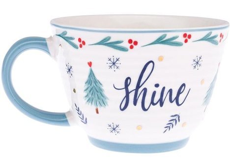 Emsan Infancy Shine New Year Yılbaşı New Bone Kupa 480 ml