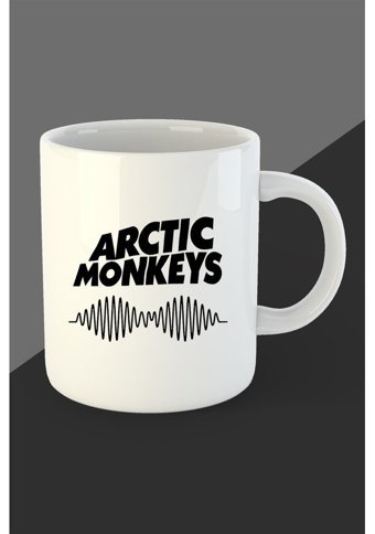 Baskıtech Arctıc Monkeys Baskılı Porselen Kupa
