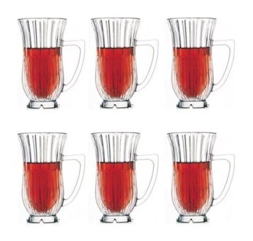 Paşabahçe 68001 Glamour Kulplu Bardak 2'Li