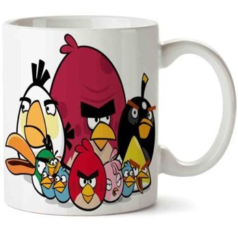 Art Hediye Angry Birds İki Tarafı Baskılı Kupa Bardak