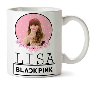 Adell Blackpink Black Pink Lisa Kupa Bardak