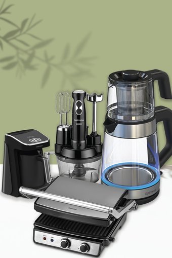 Goldmaster Premium 4'lü Elektronik Çeyiz Seti Inox