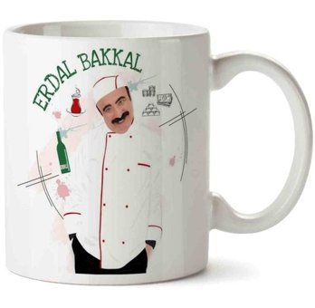 Art Hediye Erdal Bakkal 2 İki Tarafı Baskılı Kupa Bardak