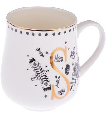 Emsan Artisan S Letter New Bone Kupa 220 ml