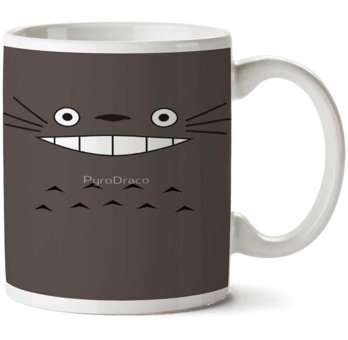 Art Hediye Totoro Face By İki Tarafı Baskılı Kupa Bardak