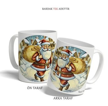 Kreatif Kupa Noel Temalı Kupa, Kişiye Özel