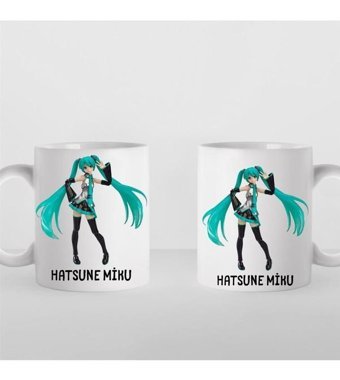 Çılgıntrend Hatsune Miku Tasarımlı Kupa Bardak