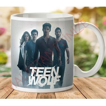 Art Hediye 1-448 Teen Wolf 2 İki Tarafı Baskılı Kupa Bardak
