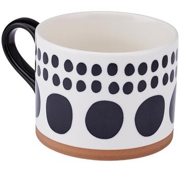 Emsan Simple Dots New Bone Kupa 410 ml