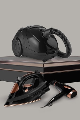 Goldmaster Fullblack 33 Parça Elektronik Çeyiz Seti Siyah