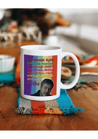 Baskıbazar Gibi Dizisi Motto Kupa Bardak 7