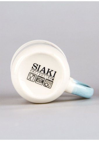Sıakı Collection Yılbaşı Kupası Beyaz Geyik Figürlü