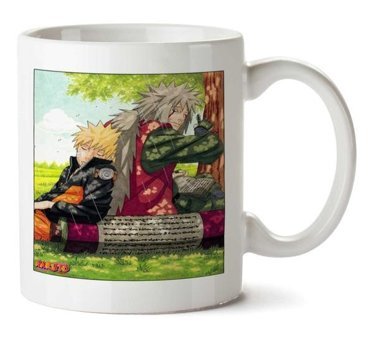 Art Hediye Naruto Jıraya İki Tarafı Baskılı Kupa Bardak