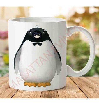 Art Hediye Penguin İki Tarafı Baskılı Kupa Bardak