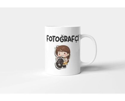 Promosyon Dünyam Fotoğrafçı Meslek - Baskılı Kupa Bardak