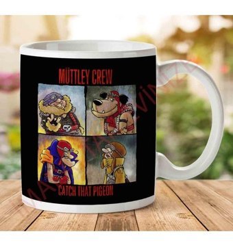 Art Hediye 1-1586 Muttley Crew İki Tarafı Baskılı Kupa Bardak