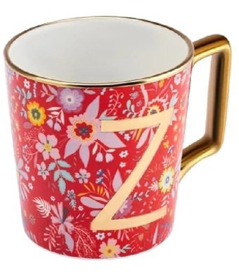 Karaca Flower Z Harfli Kupa 350 ml