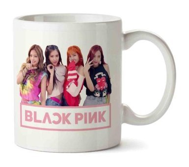 Adell Blackpink Black Pink 4'Lü Kupa Bardak