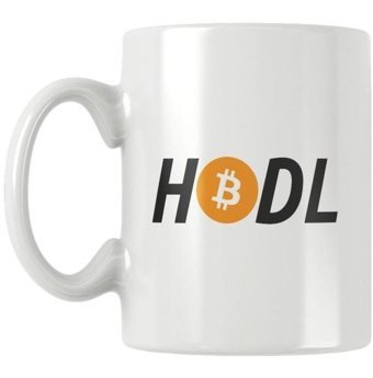 Qoeuyl Boutique Hodl Bitcoin Baskılı Kupa Bardak