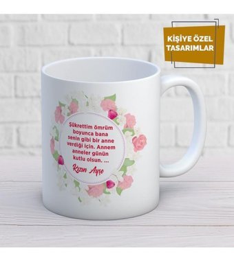 Mekstore Anneler Günün Kutlu Olsun Kupa