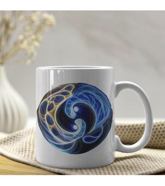Kreatif Kupa Kişiye Özel Yin Yang Kupa
