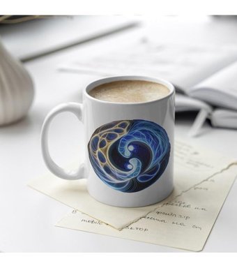 Kreatif Kupa Kişiye Özel Yin Yang Kupa